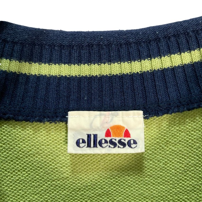 90s ellesse L/S roll neck sweat shirt | Vintage.City 古着屋、古着コーデ情報を発信