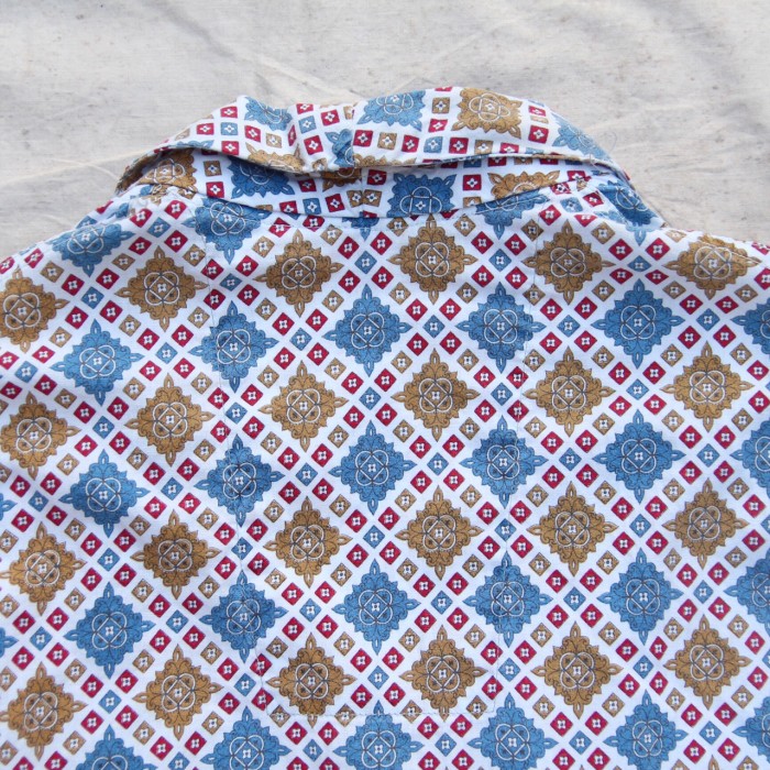 1970's～ Penneys Cotton Gown / Pattern | Vintage.City 빈티지숍, 빈티지 코디 정보