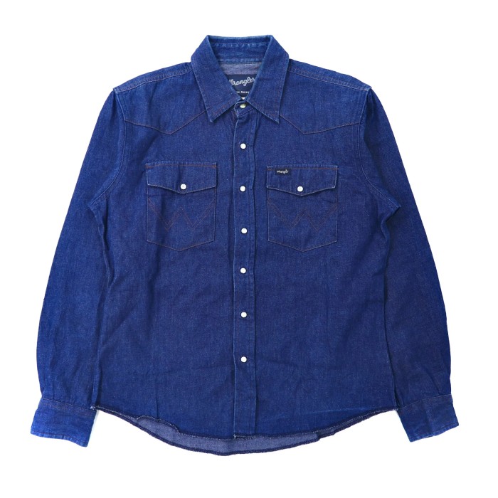 WRANGLER デニムウエスタンシャツ XL ブルー 90s BW1271B | Vintage.City 古着屋、古着コーデ情報を発信