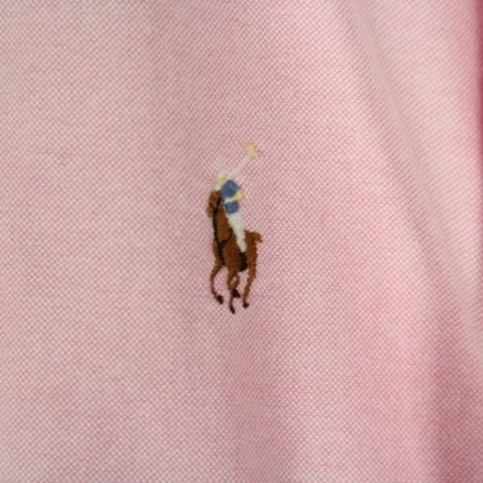 "Polo Ralph Lauren" pink mini shirt | Vintage.City 빈티지숍, 빈티지 코디 정보