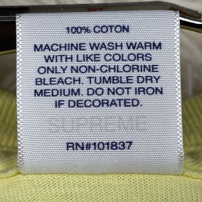 【シュプリーム】ラインロゴTシャツ イエロー　オーバーサイズ | Vintage.City 古着屋、古着コーデ情報を発信