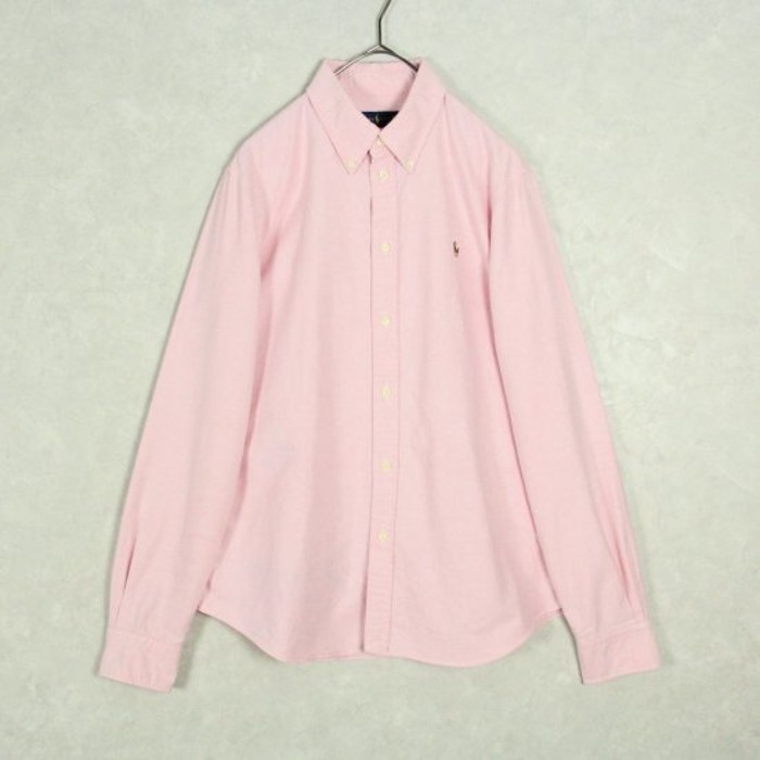 "Polo Ralph Lauren" pink mini shirt | Vintage.City 古着屋、古着コーデ情報を発信