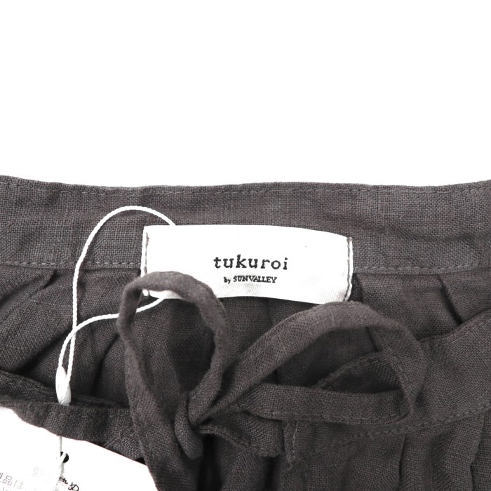 TUKUROI BY SUNVALLEY スキッパーチュニック リネン 未使用品 | Vintage.City 古着屋、古着コーデ情報を発信