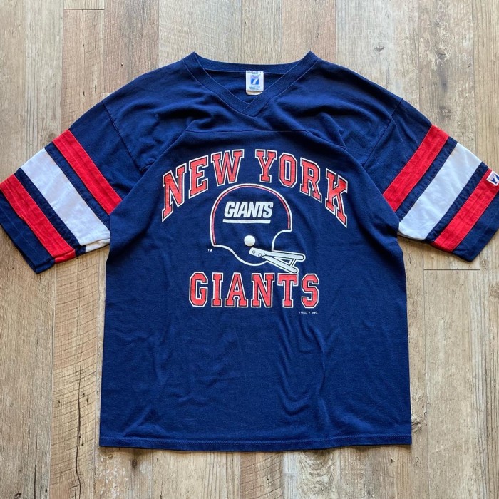 80's~ LOGO 7 "NEWYORK GIANTS” T-shirts | Vintage.City 빈티지숍, 빈티지 코디 정보
