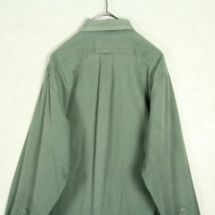 "Polo Ralph Lauren" khaki green shirt | Vintage.City 古着屋、古着コーデ情報を発信