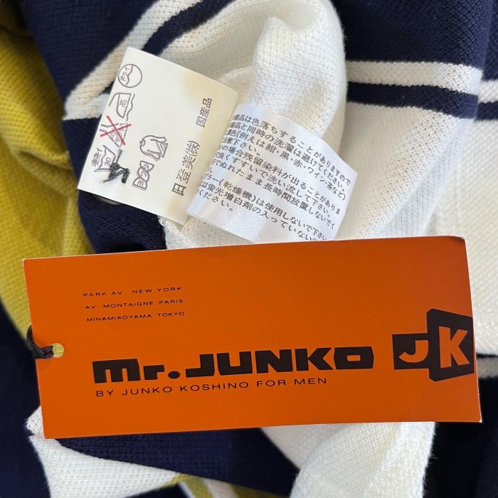 80s deadstock＂Mr.JUNKO＂メンズ半袖ポロシャツ | Vintage.City 빈티지숍, 빈티지 코디 정보