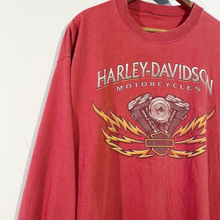1996'y Harley-Davidson L/S T-shirt | Vintage.City 빈티지숍, 빈티지 코디 정보