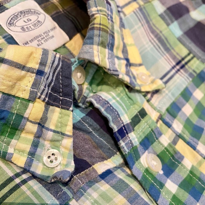 Brooks Brothers ブルックスブラザーズ チェックシャツ | Vintage.City 빈티지숍, 빈티지 코디 정보