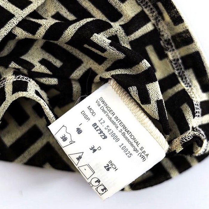 ITALY FENDI jeans Zucca Pattern Shear Ts | Vintage.City Vintage Shops, Vintage Fashion Trends