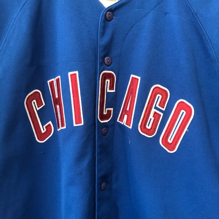 9591.MLB シカゴカブス ゲームシャツ ベースボールシャツ ストリート | Vintage.City 古着屋、古着コーデ情報を発信