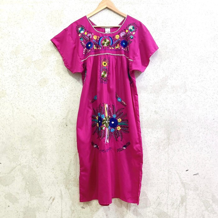 Mexican embroidery dress/2046 | Vintage.City 빈티지숍, 빈티지 코디 정보