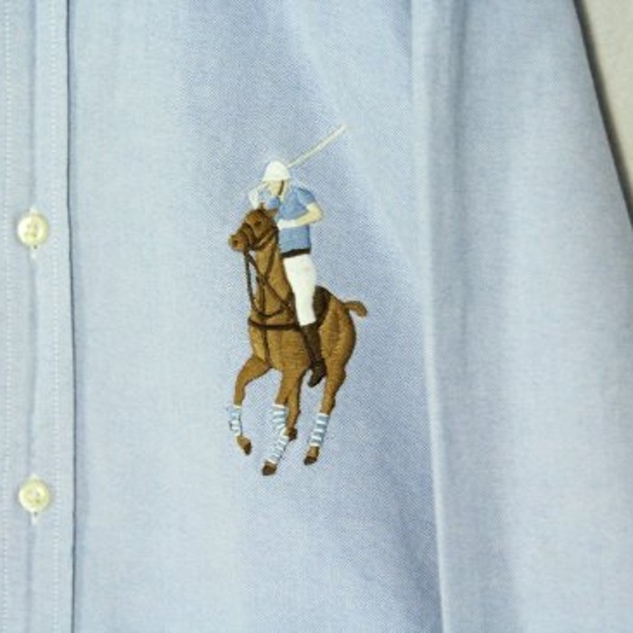 "Polo Ralph Lauren" big logo embroidery | Vintage.City 빈티지숍, 빈티지 코디 정보