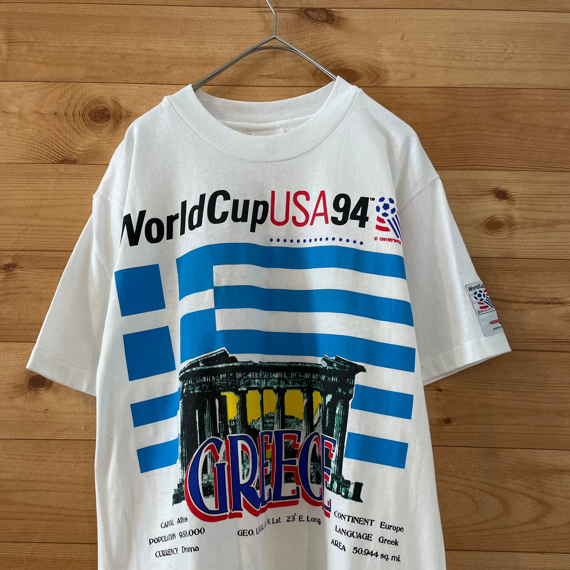 人気商品！！ ADIDAS ヴィンテージ World Cup USA 94 Tシャツ サッカー - 通販 -  www.drelciopiresjr.com.br