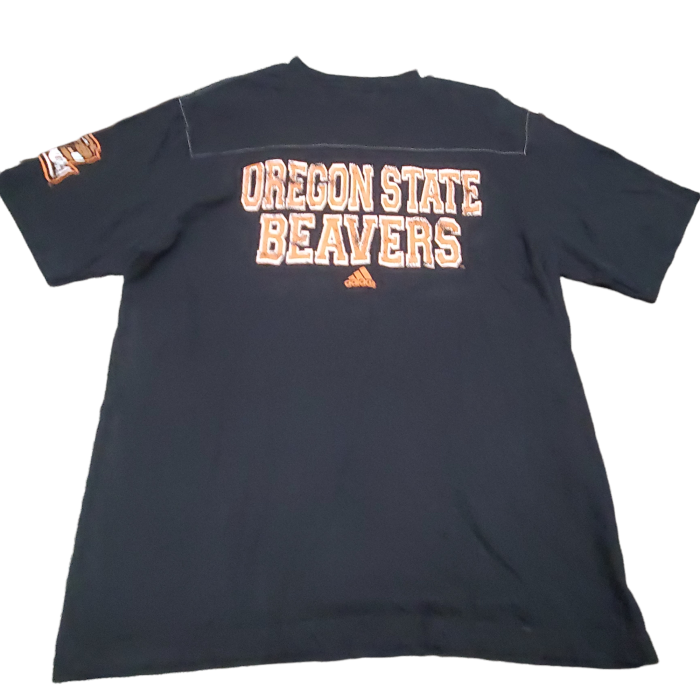 90s  オレゴン州立大学 ビーバーズ ナイロンジャケット 刺繍ロゴ XL