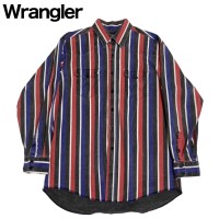 Wrangler（ラングラー）　USA製マルチカラーストライプ長袖シャツ | Vintage.City 빈티지숍, 빈티지 코디 정보