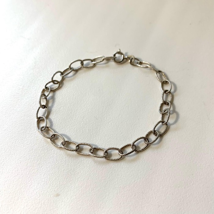 old Silver Chain Bracelet 925silver | Vintage.City 빈티지숍, 빈티지 코디 정보