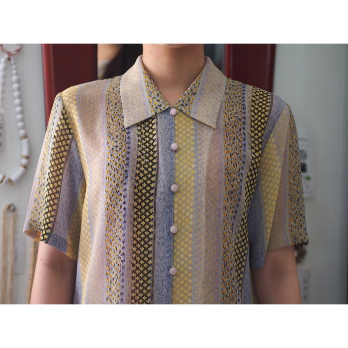 shirt 半袖シアーシャツ | Vintage.City 古着屋、古着コーデ情報を発信