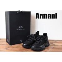 新品 ARMANI EXCHANGE メンズ ダッド スニーカー ブラック 41 | Vintage.City 古着屋、古着コーデ情報を発信
