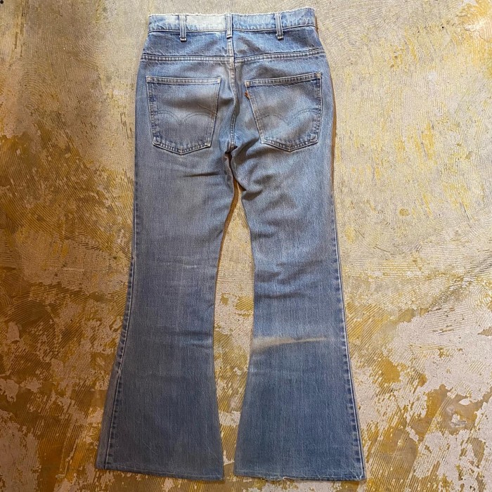 70s Levi's 684 flare denim pants | Vintage.City