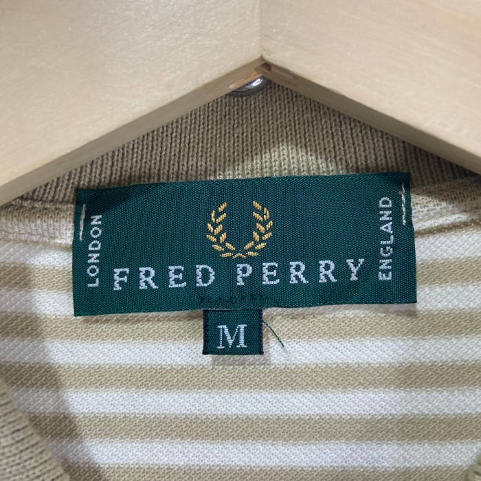 『送料無料』Fred Perry フレッドペリー　ボーダー柄ポロシャツ　 | Vintage.City 古着屋、古着コーデ情報を発信