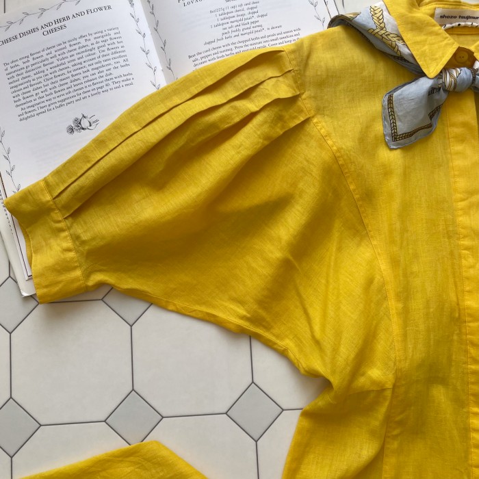 dolman sleeve yellow dress | Vintage.City 빈티지숍, 빈티지 코디 정보