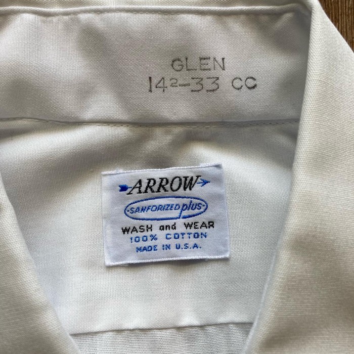 60’s ARROW　WHITE COTTON S/S Shirts | Vintage.City Vintage Shops, Vintage Fashion Trends