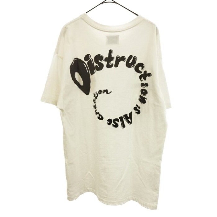 ショートスリーブスマイルプリントTシャツ ホワイト | Vintage.City 古着屋、古着コーデ情報を発信