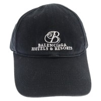 hotels and resorts ロゴ刺繍 キャップ ブラック | Vintage.City 古着屋、古着コーデ情報を発信