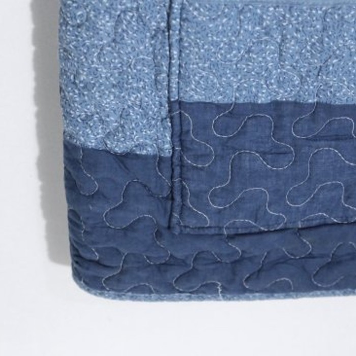 patchwork × wave pattern quilting vest | Vintage.City 古着屋、古着コーデ情報を発信