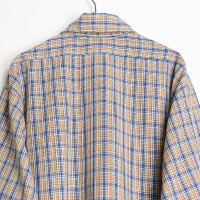 70's"Levi's"orange base tartan check shi | Vintage.City 古着屋、古着コーデ情報を発信