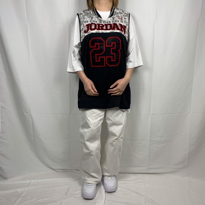 【NIKE】ジョーダン　ナンバリング刺繍バスケタンクトップ　ゲームシャツ | Vintage.City 빈티지숍, 빈티지 코디 정보