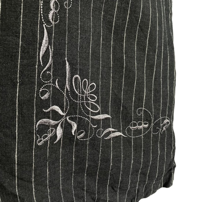 90-00s S/S stripe embroidery shirt | Vintage.City Vintage Shops, Vintage Fashion Trends