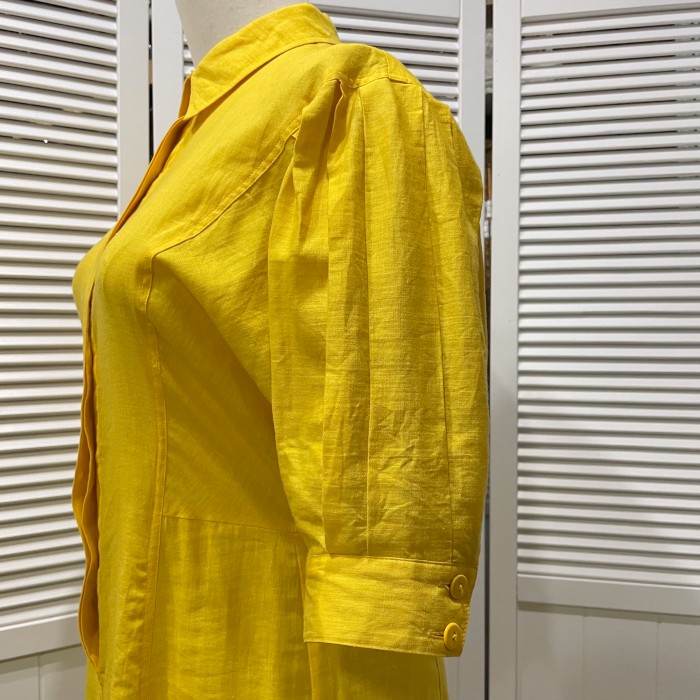 dolman sleeve yellow dress | Vintage.City 빈티지숍, 빈티지 코디 정보