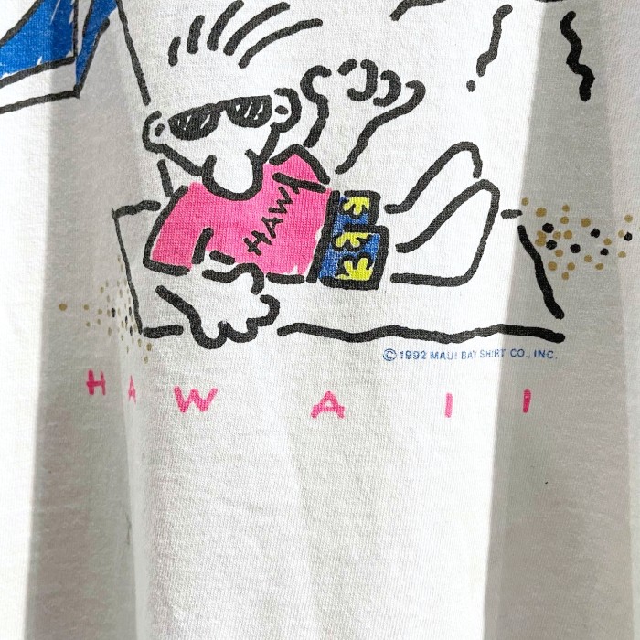 1992'y Hawaii T-shirt | Vintage.City 빈티지숍, 빈티지 코디 정보
