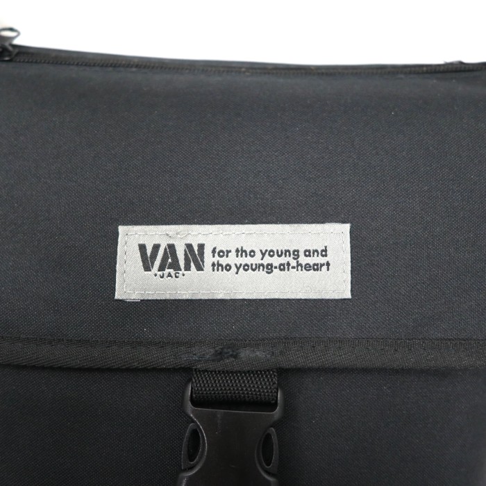 VAN -JAC- ショルダーバッグ カメラバッグ ブラック ナイロン | Vintage.City 古着屋、古着コーデ情報を発信