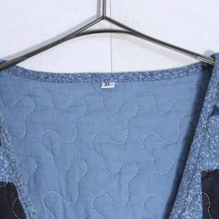 patchwork × wave pattern quilting vest | Vintage.City Vintage Shops, Vintage Fashion Trends