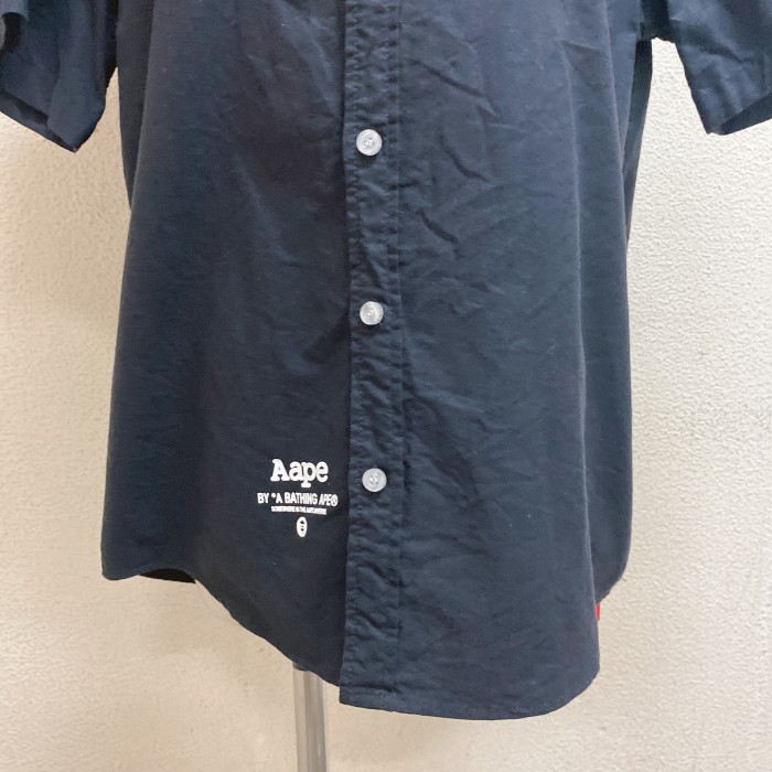 エーエイプ　半袖シャツ　黒　Aape | Vintage.City 古着屋、古着コーデ情報を発信