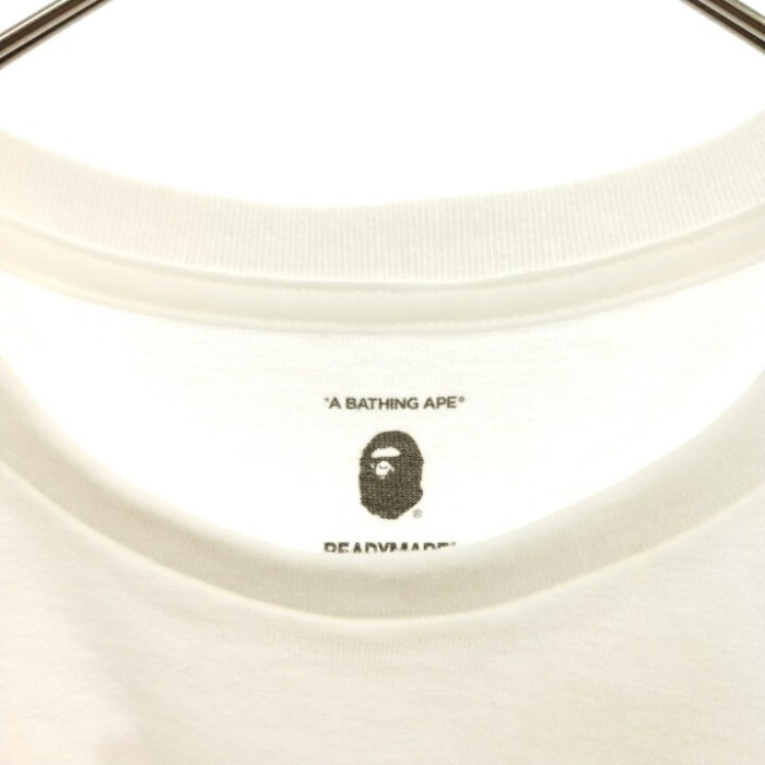 レディメイド バックロゴプリントクルーネック半袖Tシャツ ホワイト | Vintage.City 빈티지숍, 빈티지 코디 정보