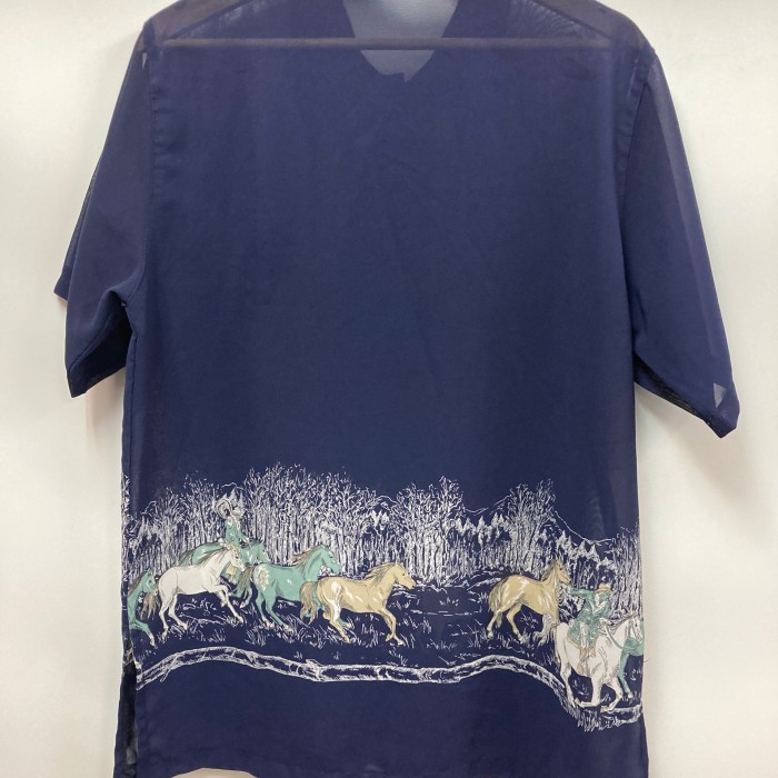 Vintage horse pattern short sleeve shirt | Vintage.City 古着屋、古着コーデ情報を発信