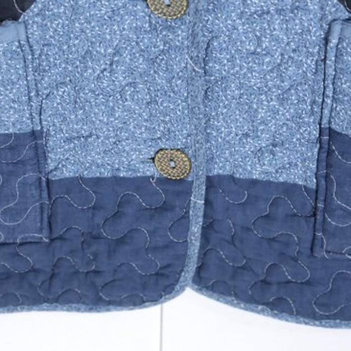 patchwork × wave pattern quilting vest | Vintage.City Vintage Shops, Vintage Fashion Trends