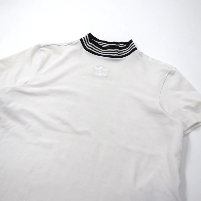 ADIDAS ORIGINALS ハイネックTシャツ M トレフォイルロゴ | Vintage.City 古着屋、古着コーデ情報を発信