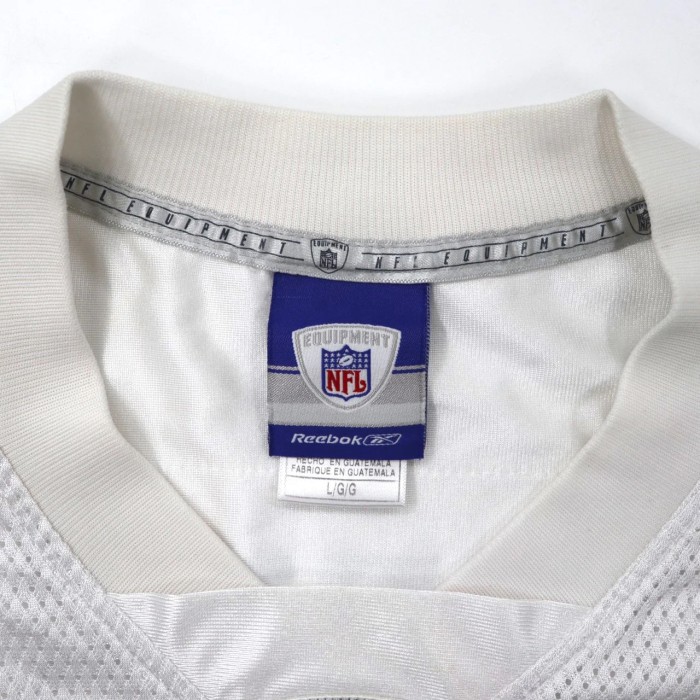 REEBOK ゲームシャツ L ホワイト ポリエステル ナンバリング NFL | Vintage.City 古着屋、古着コーデ情報を発信