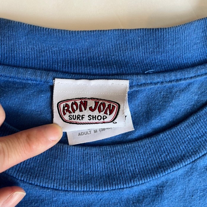 【RON JON SURF SHOP】90's ロンジョン ブルー Tシャツ | Vintage.City 古着屋、古着コーデ情報を発信