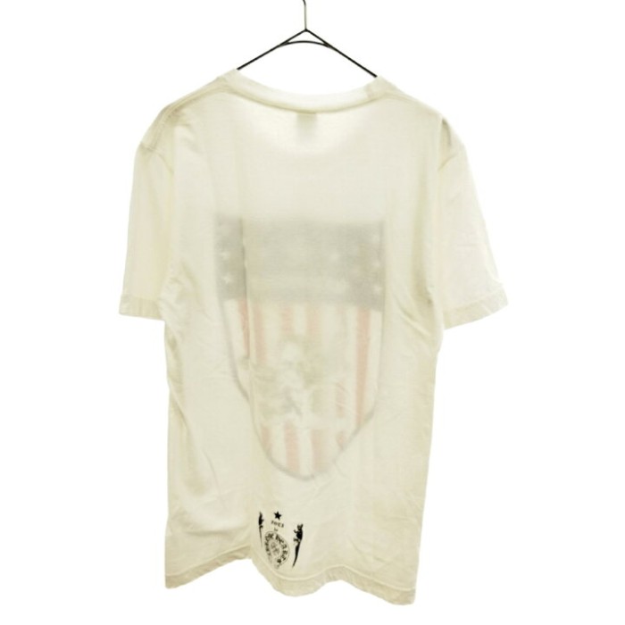 フォティプリントクルーネック半袖Tシャツ ホワイト | Vintage.City 古着屋、古着コーデ情報を発信