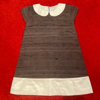 made in USA シルク丸襟ワンピース ベビー服 | Vintage.City 古着屋、古着コーデ情報を発信