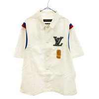 ルイヴィトン ロゴアップリケ バスケットボールシャツ ホワイト | Vintage.City 古着屋、古着コーデ情報を発信
