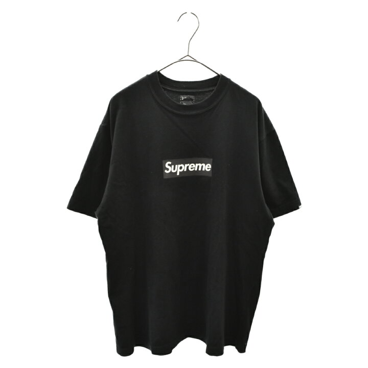 シュプリームBOXロゴ クルーネック半袖Tシャツ ボックス ブラック