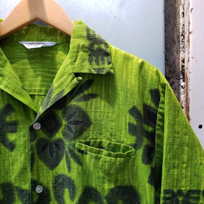 60～70s Vintage Cotton Hawaiian Shirt | Vintage.City 빈티지숍, 빈티지 코디 정보