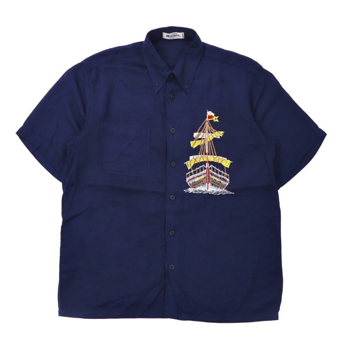 ジャパンヴィンテージ MONSIEUR PARIS 半袖ボタンダウンシャツ | Vintage.City 古着屋、古着コーデ情報を発信