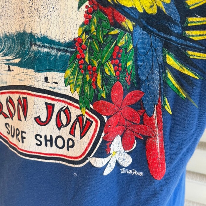 【RON JON SURF SHOP】90's ロンジョン ブルー Tシャツ | Vintage.City 빈티지숍, 빈티지 코디 정보
